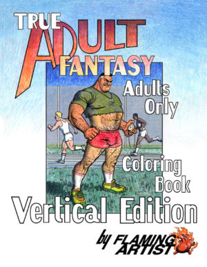 True Adult Fantasy Coloring Book - Vertical Edition